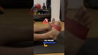 Entorse de cheville 3 cheville ankle tests reeducation entorse sportif handball exercices [upl. by Merrilee]