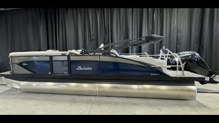 PRISTINE 2025 Tritoon Available Now at MarineMax Crosslake MN 22Foot Barletta Cabrio w Rear Bed [upl. by Ynaffad]