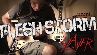 Slayer  Flesh Storm Guitar Cover [upl. by Iong]