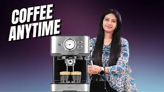 Starbucks coffee இனிமேல் வீட்டில்  AGARO Espresso Coffee Maker Unboxing and review in Tamil [upl. by Aryek]