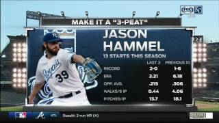 Rex Hudler on Jason Hammel Hes got the eye of the tiger back [upl. by Iramat]