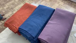 Linen Fabric Manufacturer In bhagalpur Full White 60lea40leaAditya Birla Group Linen Jaya shree [upl. by Giark]