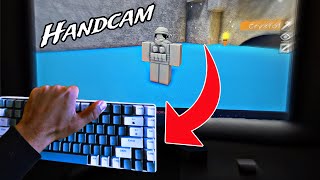 HANDCAM Flee The Facility Gameplay Roblox [upl. by Aivull]