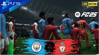 Haaland Late Equalizer  Manchester City 11 Liverpool  Premier League 2425  EA FC25  PS5 4K HDR [upl. by Ahserb456]