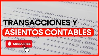 🔴EN VIVO  TRANSACCIONES Y ASIENTOS CONTABLES WEBINAR [upl. by Oibaf]