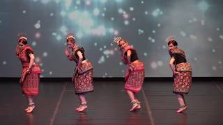 Sambalpuri Indian folk dance by Russian girls in Macedonia [upl. by Hermes]