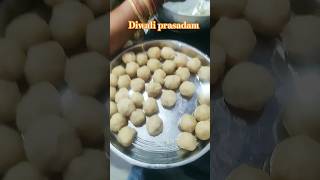 Diwali prasadam recipe 😋zest healthy trending ytshorts viralvideo video viral plzsubscribe [upl. by Lienet155]