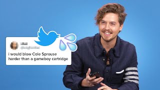 Cole Sprouse Reads Thirst Tweets [upl. by Aicel]