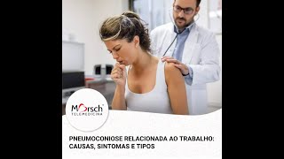 PNEUMOCONIOSE NO TRABALHO CAUSAS SINTOMAS E TIPOS [upl. by Frederigo]