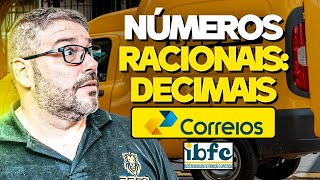 Concurso dos Correios  Matemática da Banca IBFC  Aula Números Decimais [upl. by Enirol]