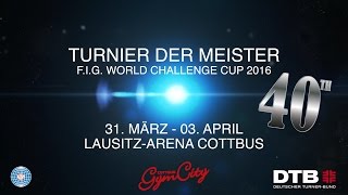 Cottbus quotTurnier der Meisterquot Imagetrailer 2016 [upl. by Nauqram]