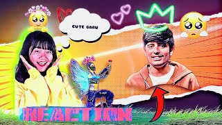 ♦️Sooneeta REACTION ON 👑TotalGaming093 AJJUBHAI FACE ✅  😍CUTE BABU 💚 [upl. by Stefa703]