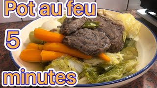 Réussir son pot au feu Repas du fainéant facile [upl. by Nymassej745]