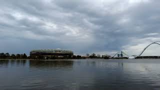 OPTUS STADIUM MATAGARUP BRIDGE OCTOBER 2024 OSMO 5 [upl. by Orpheus]