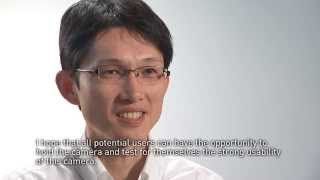 Panasonic Product Planner Takashi Okabayashi talks about the PX270 AJPX270 [upl. by Felicidad]