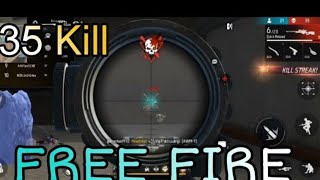 35kill in free fire solo matchtrending [upl. by Kahn]