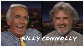 Billy Connolly amp Tom Snyder Funny Interview 1998 [upl. by Frentz]