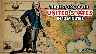 THE HISTORY OF THE UNITED STATES in 10 minutes [upl. by Melly363]