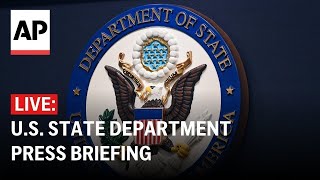 US State Department press briefing 42424 [upl. by Lytsirhc524]