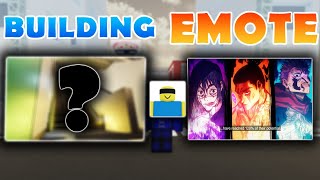 NEW BUILDING Features  120 EMOTE  Suggestions  Sneaks In Jujutsu Shenanigans [upl. by Ettenoj806]