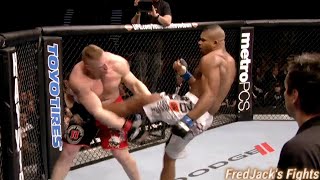 Alistair Overeem vs Brock Lesnar Highlights Overeem PUNISHES Lesnar ufc mma alistairovereem [upl. by Taro295]