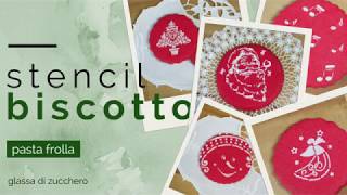 Biscotti stencil di Natale [upl. by Mcnamee]