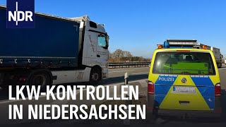 Lkw Was Polizeikontrollen aufdecken  Die Nordreportage  NDR Doku [upl. by Alenson]