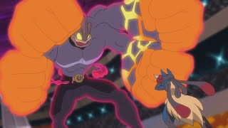 Mega Lucario Ash vs Gigantamax Machamp Bea AMV  Pokemon Journeys [upl. by Tabitha]