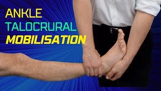 Ankle Mobilisation with Movement and Belt [upl. by Eedoj]