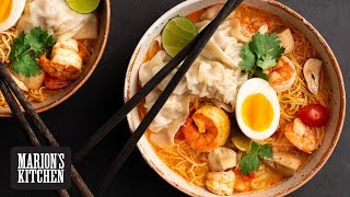 Thai Tom Yum Noodle Soup  Marions Kitchen [upl. by Zanas]