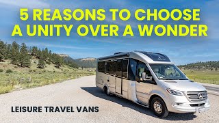 5 Reasons to Buy a Unity over a Wonder  Leisure Travel Vans [upl. by Ajnot]