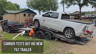 Tilt Trailer PROBLEMS 🤔 Seems like MORE work 🥴 Crash Course [upl. by Blackstock97]