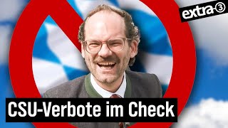 Maxi Schafroth enthüllt Die CSUCharmeoffensive in Bad Tölz  extra 3  NDR [upl. by Gard]