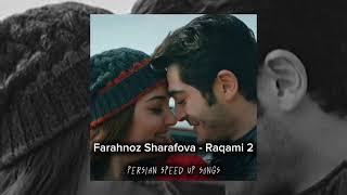 Farahnoz Sharafova  Raqami 2  SPEED UP 8D AUDIO [upl. by Tarrsus]