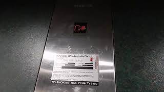 Viral populace RA900 Schindler Hydraulic elevator at High Fresh Sunnybank QLD [upl. by Suzi205]