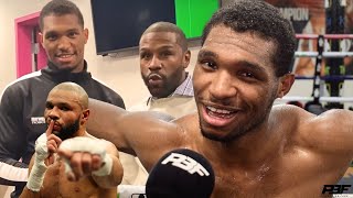 quotFLOYD MAYWEATHER ONE OF THE BIGGEST PEOPLE IN MY LIFE A MENTORquot JOHN EASTER TALKS CHRIS EUBANK JR [upl. by Monti187]