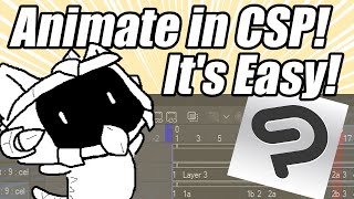 TUTORIAL Learn to Animate in Clip Studio Paint [upl. by Shrier]