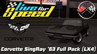 LFS  Corvette StingRay 63 Full Pack LX4 [upl. by Ettezyl]