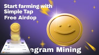 Simple Coin Crypto Mining by Simple App in Telegram Airdrop [upl. by Amej]