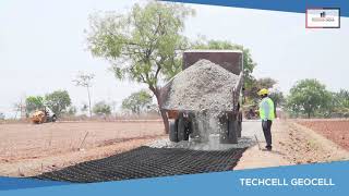 Geocell  PP Biaxial Geogrid amp Non woven  Ground Improvement For Shallow Depth Soft Soils [upl. by Conners204]