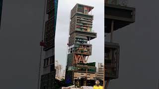 Antilia Mukesh Ambani ji ka ghar antiliahouse building travel antillia architecture lokhandwal [upl. by Enilesor198]