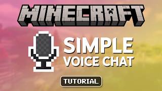 Add Proximity Chat to Minecraft Using Simple Voice Chat [upl. by Kyred727]