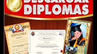 Descarga  diplomas para Editar en diferentes formatos psd [upl. by Coumas]