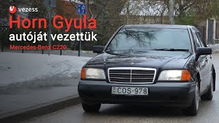 Horn Gyula privát Mercedesét vezettük  MercedesBenz C220 [upl. by Kai]