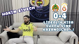 ALANYASPOR 0 GALATASARAY 4 FENERBAHÇELİ GALATASARAY MAÇINI İZLERSE TEPKİ keşfet icardi gs [upl. by Fasano]