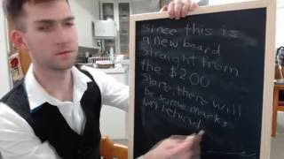 ASMR Chalkboard chalk doodling and writing for sleep [upl. by Nyraf]