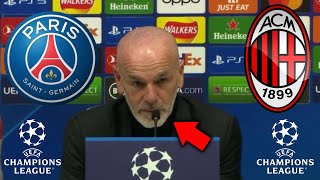 MAMMA MIA GUARDA COSA HA DETTO PIOLI PRIMA DELLA PARTITA DI CHAMPIONS LEAGUE NOTIZIE DI MILAN [upl. by Ammann865]