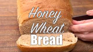 How to make homemade Honey Wheat Bread [upl. by Cott]