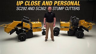 Walkaround of the SC292 and SC362 stump cutters [upl. by Anieral]