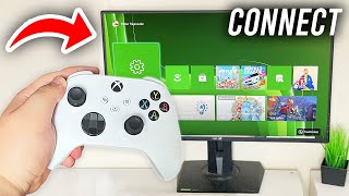 How To Connect Xbox Controller To Xbox Series SX  Full Guide [upl. by Ttereve]